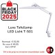 Luxe Tafellamp Led Licht 20W T-501 - BF2025 Luxe Tafellamp Led Licht 20W T-501 - BF2025