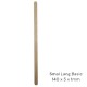 Houten spatels: Smal Lang Basic - 100 stuks (140x5x1mm) Houten spatels: Smal Lang Basic - 100 stuks (140x5x1mm)