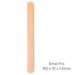 Houten spatels: Smal Pro - 100 stuks (110x10x1.5mm) Houten spatels: Smal Pro - 100 stuks (110x10x1.5mm)