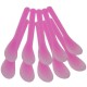 Kunststof spatels klein - 13 cm - Roze 10st