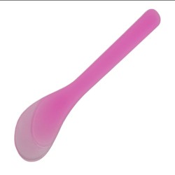 Kunststof spatel klein - 13 cm - Roze Kunststof spatel klein - 13 cm - Roze