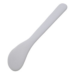 Kunststof spatel wit klein 12 cm Kunststof spatel wit klein 12 cm