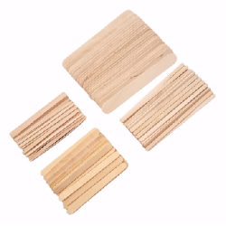 Houten Spatels: Mix - 100st Houten Spatels: Mix - 100st