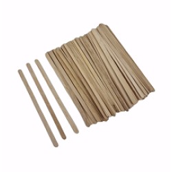 Houten Spatels: Extra Smal - 100 stuks (110x5x1mm) Houten Spatels: Extra Smal - 100 stuks (110x5x1mm)