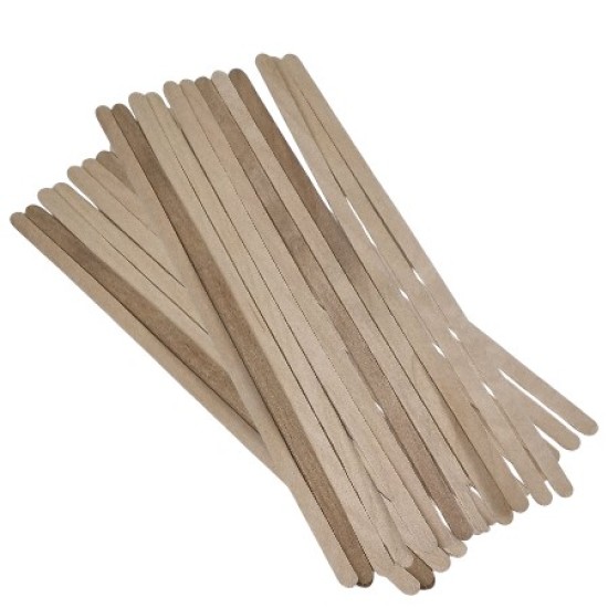 Houten spatels: Smal Extra Lang - 100 stuks (178x6x1mm) Houten spatels: Smal Extra Lang - 100 stuks (178x6x1mm)