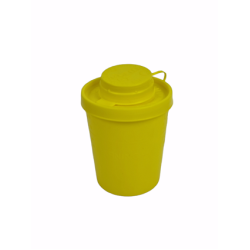Gele Naald - mes container 500cc Gele Naald - mes container 500cc