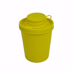 Gele Naald - mes container 500cc Gele Naald - mes container 500cc