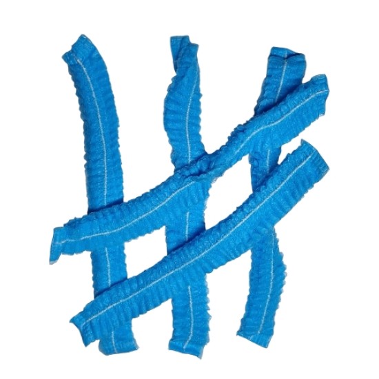 Haarnetjes - wegwerphaarnetjes - Clipcap - Non Woven pak 100st: Blauw Haarnetjes - wegwerphaarnetjes - Clipcap - Non Woven pak 100st: Blauw