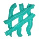 Haarnetjes - wegwerphaarnetjes - Clipcap - Non Woven pak 100st: Groen