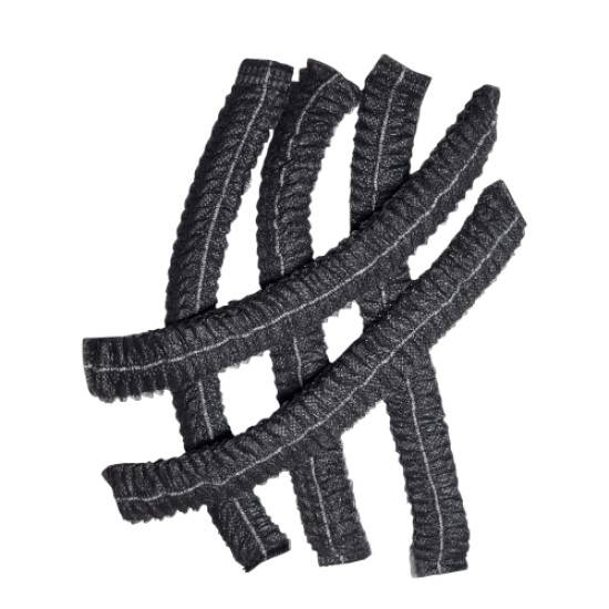 Haarnetjes - wegwerphaarnetjes - Clipcap - Non Woven pak 100st: Zwart Haarnetjes - wegwerphaarnetjes - Clipcap - Non Woven pak 100st: Zwart