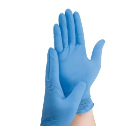 Nitril Handschoenen: Blauw 100st (Hynex) Nitril Handschoenen: Blauw 100st (Hynex)
