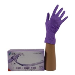Nitril Handschoenen: Violet 100st (Nitras) Nitril Handschoenen: Violet 100st (Nitras)