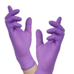 Nitril Handschoenen: Volle Doos Violet 10 x 100st (Nitras) Nitril Handschoenen: Volle Doos Violet 10 x 100st (Nitras)