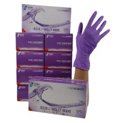 Nitril Handschoenen: Volle Doos Violet 10 x 100st (Nitras) Nitril Handschoenen: Volle Doos Violet 10 x 100st (Nitras)