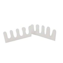 Teenspreiders Foam: Wit 40paar Teenspreiders Foam: Wit 40paar