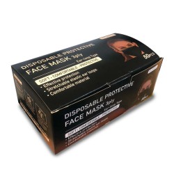 Mondkapjes Zwart 50st Mondkapjes Zwart 50st