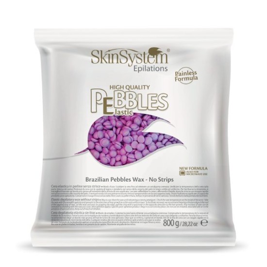 Brazilian Wax Korrels - Pebbles Violet Cream 800gr