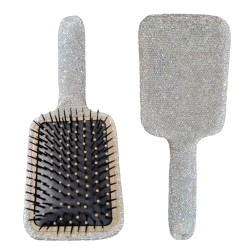 Luxe Haarborstel met diamanten strass steentjes  Luxe Haarborstel met diamanten strass steentjes
