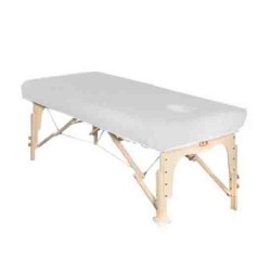 Badstof massagetafelhoes met gat Badstof massagetafelhoes met gat