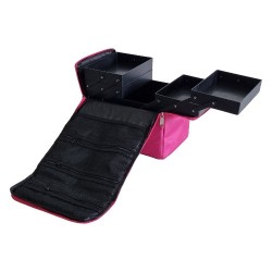 Beautycase - Visagie Koffer - Nagelstyliste Koffer / Tas HA-34 Kleur: Roze Beautycase - Visagie Koffer - Nagelstyliste Koffer / Tas HA-34 Kleur: Roze
