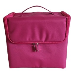 Beautycase - Visagie Koffer - Nagelstyliste Koffer / Tas HA-34 Kleur: Roze Beautycase - Visagie Koffer - Nagelstyliste Koffer / Tas HA-34 Kleur: Roze