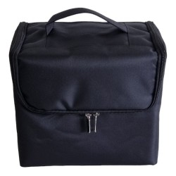 Beautycase - Visagie Koffer - Nagelstyliste Koffer / Tas HA-34 Kleur: Zwart Beautycase - Visagie Koffer - Nagelstyliste Koffer / Tas HA-34 Kleur: Zwart