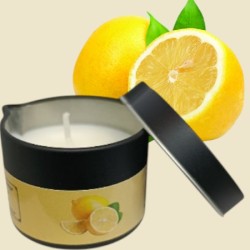Massage Candle - Hot Massage Oil - Massage Kaars in blik - 40g: Lemon