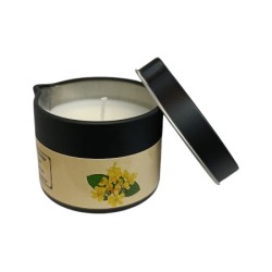 Massage Candle - Hot Massage Oil - Massage Kaars in blik - 40g: Osmanthus Massage Candle - Hot Massage Oil - Massage Kaars in blik - 40g: Osmanthus
