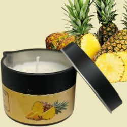 Massage Candle - Hot Massage Oil - Massage Kaars in blik - 40g: Ananas Massage Candle - Hot Massage Oil - Massage Kaars in blik - 40g: Ananas