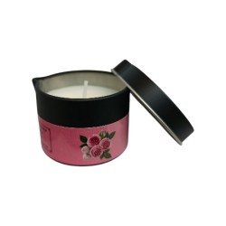 Massage Candle - Hot Massage Oil - Massage Kaars in blik - 40g: Rose Massage Candle - Hot Massage Oil - Massage Kaars in blik - 40g: Rose