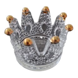 Dappendish Meng Glas Kroon - Gold