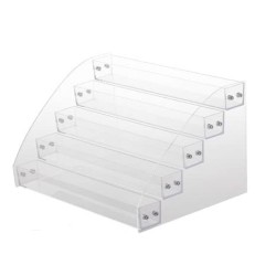 Gellak - Nagellak Display Transparant 5 laags Gellak - Nagellak Display Transparant 5 laags