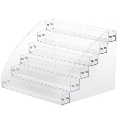 Gellak - Nagellak Display Transparant 6 laags Gellak - Nagellak Display Transparant 6 laags