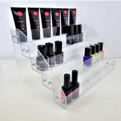 Gellak - Nagellak Display Transparant 5 laags Gellak - Nagellak Display Transparant 5 laags