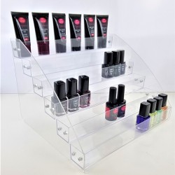 Gellak - Nagellak Display Transparant 6 laags Gellak - Nagellak Display Transparant 6 laags