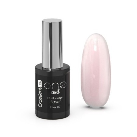 MULTIFUNCTION FIBER BASE - ONE COAT - EXCELLENT PRO - 11ml - Kleur: 07 Second Skin MULTIFUNCTION FIBER BASE - ONE COAT - EXCELLENT PRO - 11ml - Kleur: 07 Second Skin