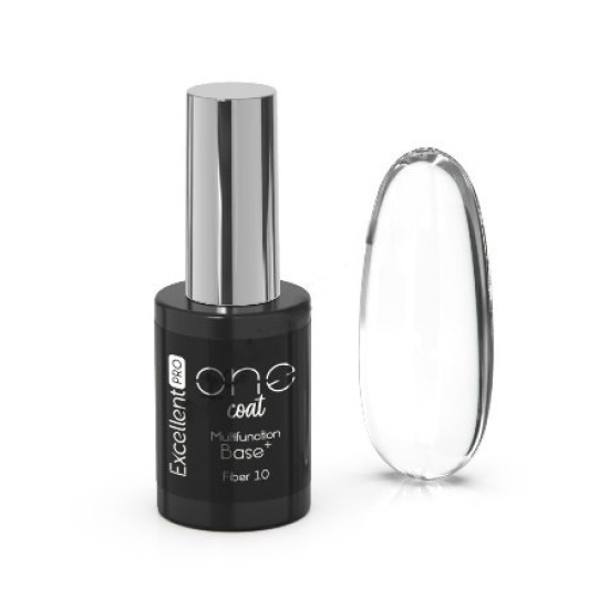 MULTIFUNCTION FIBER BASE - ONE COAT - EXCELLENT PRO - 11ml - Kleur: 10 Cleary MULTIFUNCTION FIBER BASE - ONE COAT - EXCELLENT PRO - 11ml - Kleur: 10 Cleary