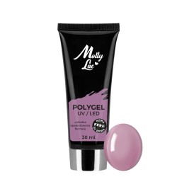 Polygel - Poly Acryl Gel - Molly Lac - Tube 30ml - Kleur: Bean Paste Polygel - Poly Acryl Gel - Molly Lac - Tube 30ml - Kleur: Bean Paste