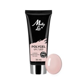 Polygel - Poly Acryl Gel - Molly Lac - Tube 30ml - Kleur: Nude Polygel - Poly Acryl Gel - Molly Lac - Tube 30ml - Kleur: Nude