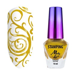 Molly Stamping Lak - Goud 10ml - Nr. 4 Molly Stamping Lak - Goud 10ml - Nr. 4
