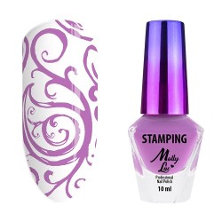 Molly Stamping Lak - Lila 10ml - Nr. 6 Molly Stamping Lak - Lila 10ml - Nr. 6