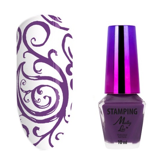 Molly Stamping Lak - Paars 10ml - Nr. 7