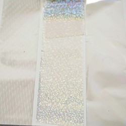 Transfer-Nagelfolie wit transparant box 10-stuks nr. 19 Transfer-Nagelfolie wit transparant box 10-stuks nr. 19