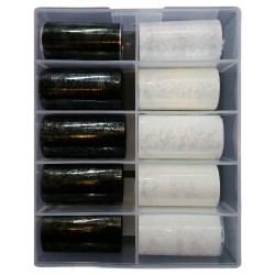 Transfer-Nagelfolie Kant Nr. 01 Transfer-Nagelfolie Kant Nr. 01