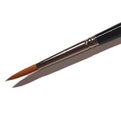 Nagelpenseel platte kat tong vorm 169960 No. 6 Nagelpenseel platte kat tong vorm 169960 No. 6