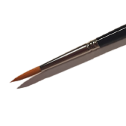 Nagelpenseel platte kat tong vorm 169960 No. 6 Nagelpenseel platte kat tong vorm 169960 No. 6