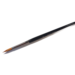 Nagelpenseel platte kat tong vorm 169960 No. 8 Nagelpenseel platte kat tong vorm 169960 No. 8