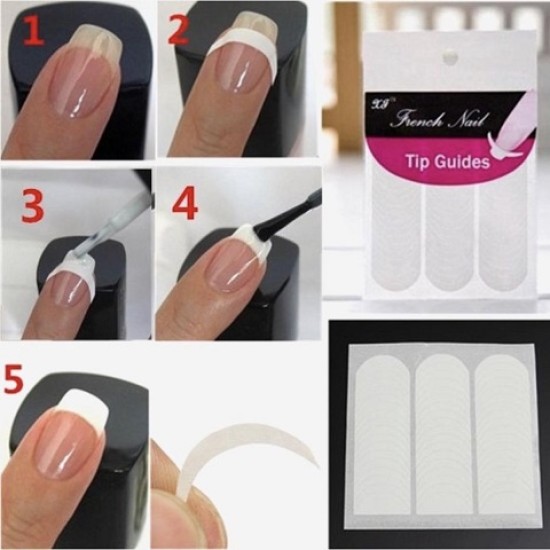 Nailstickers French Manicure