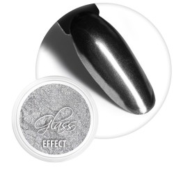 Glass Effect Nailart Nagelpoeder Molly Lac: Nr. 2 - Silver Glass Effect Nailart Nagelpoeder Molly Lac: Nr. 2 - Silver