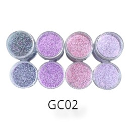 Nail Art Glitter Combinatie - GC02 Nail Art Glitter Combinatie - GC02